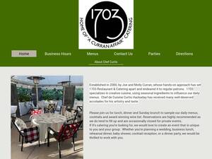 1703restaurant.com