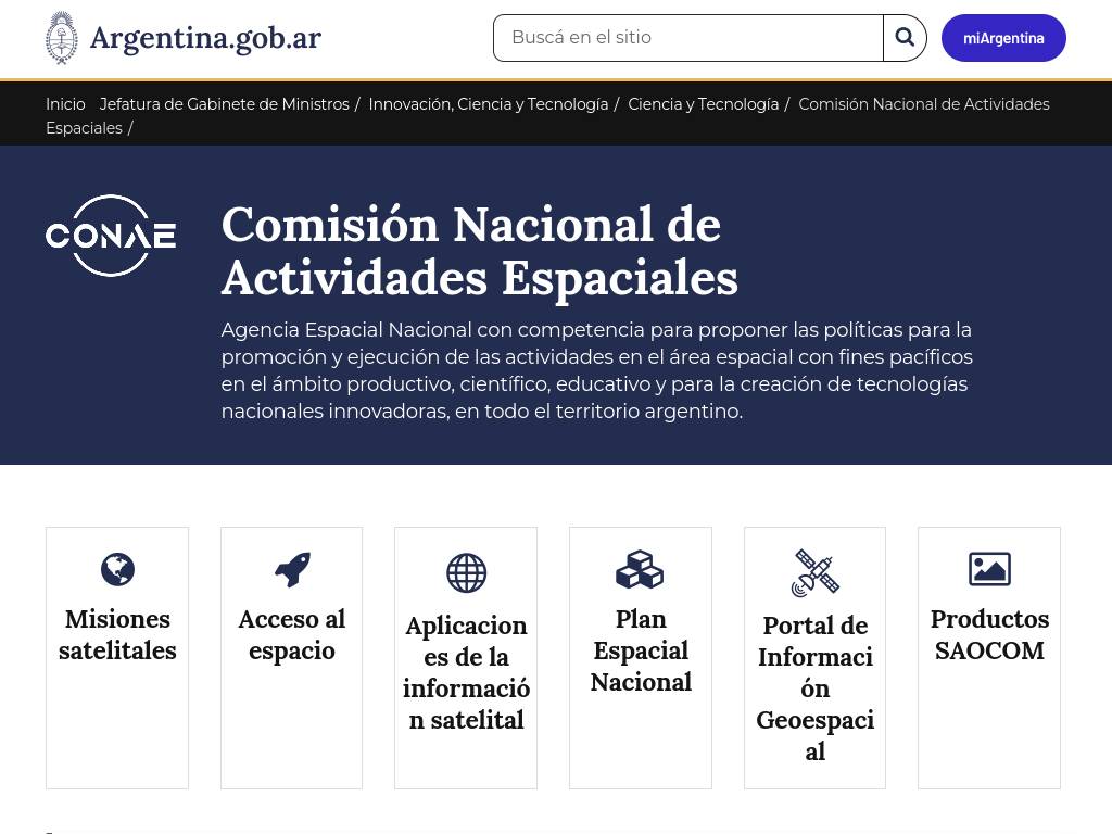 conae.gov.ar