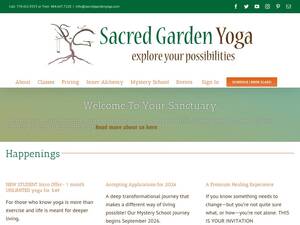 sacredgardenyoga.com