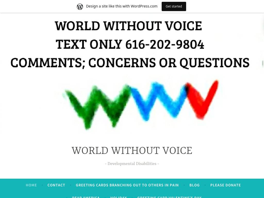 Worldwithoutvoice.wordpress.com