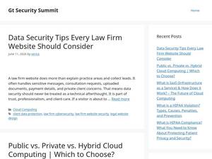 Gtsecuritysummit.com