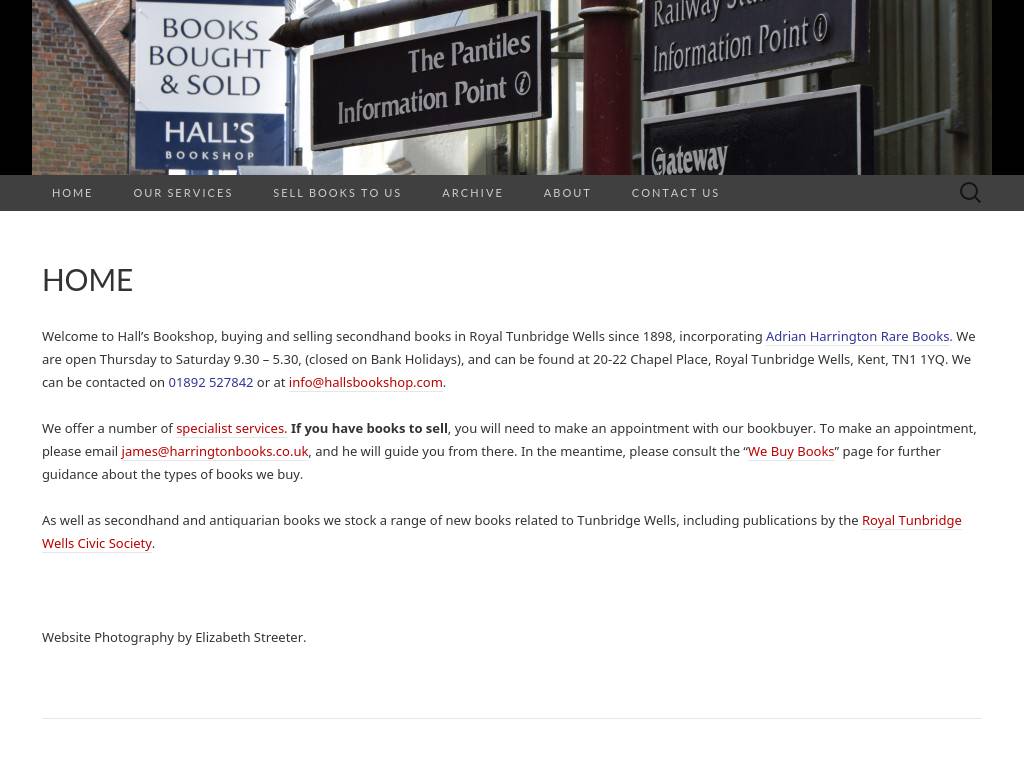 Hallsbookshop.com