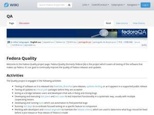 Qa.fedoraproject.org