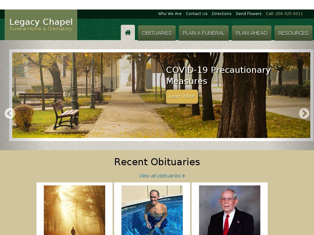Legacychapelfunerals.com