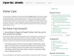 Fishercatscreech.com