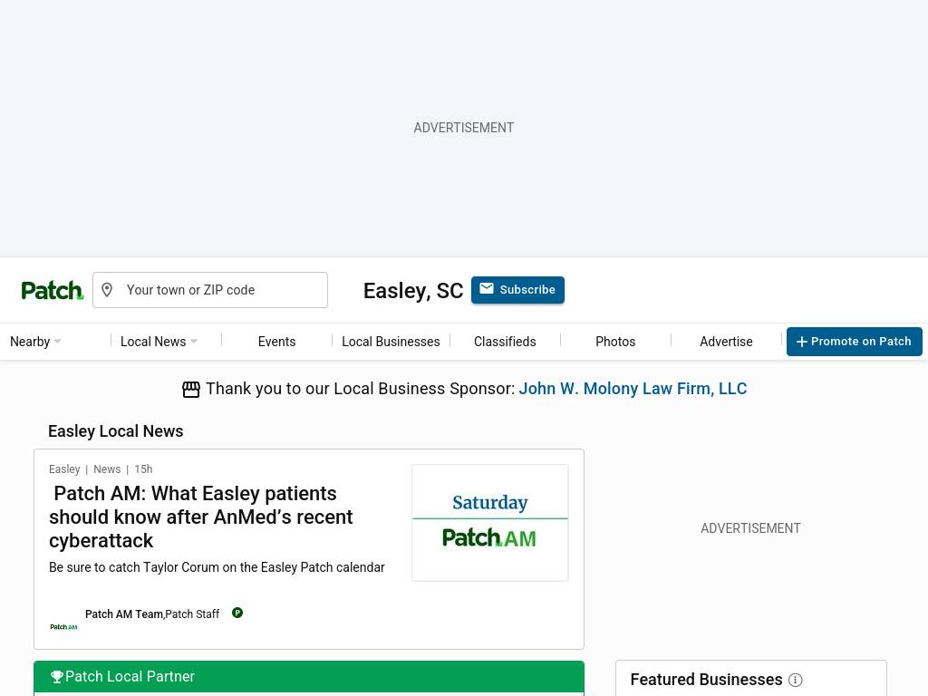 Easley.patch.com