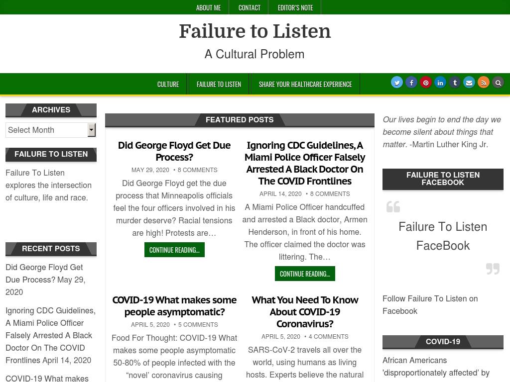 Failuretolisten.com