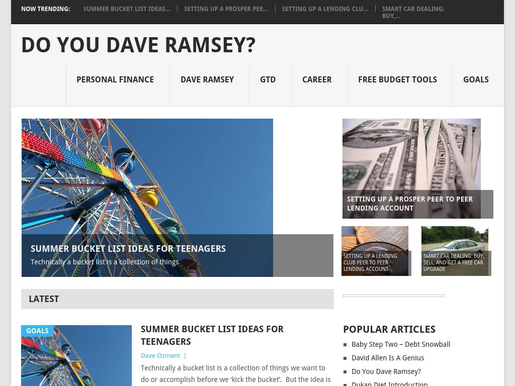 Doyoudaveramsey.com