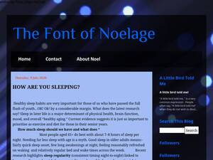Noelswriting.blogspot.com