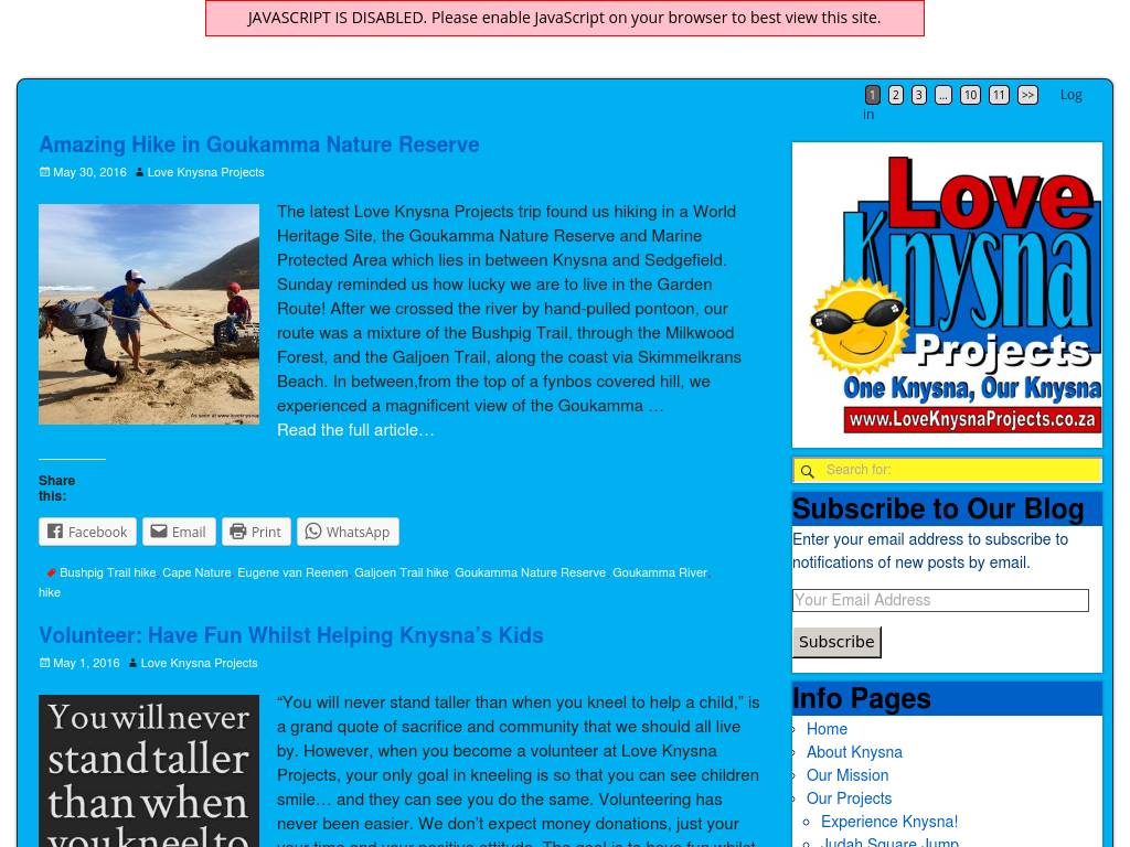 loveknysnaprojects.co.za
