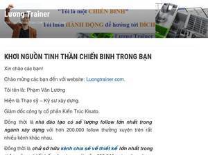luongtrainer.com