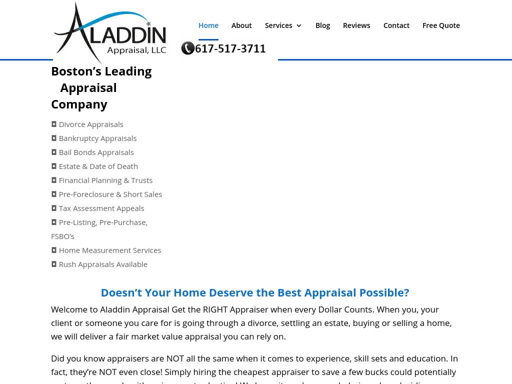 aladdinappraisal.com