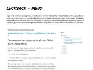 Luckbacknews.blogspot.com