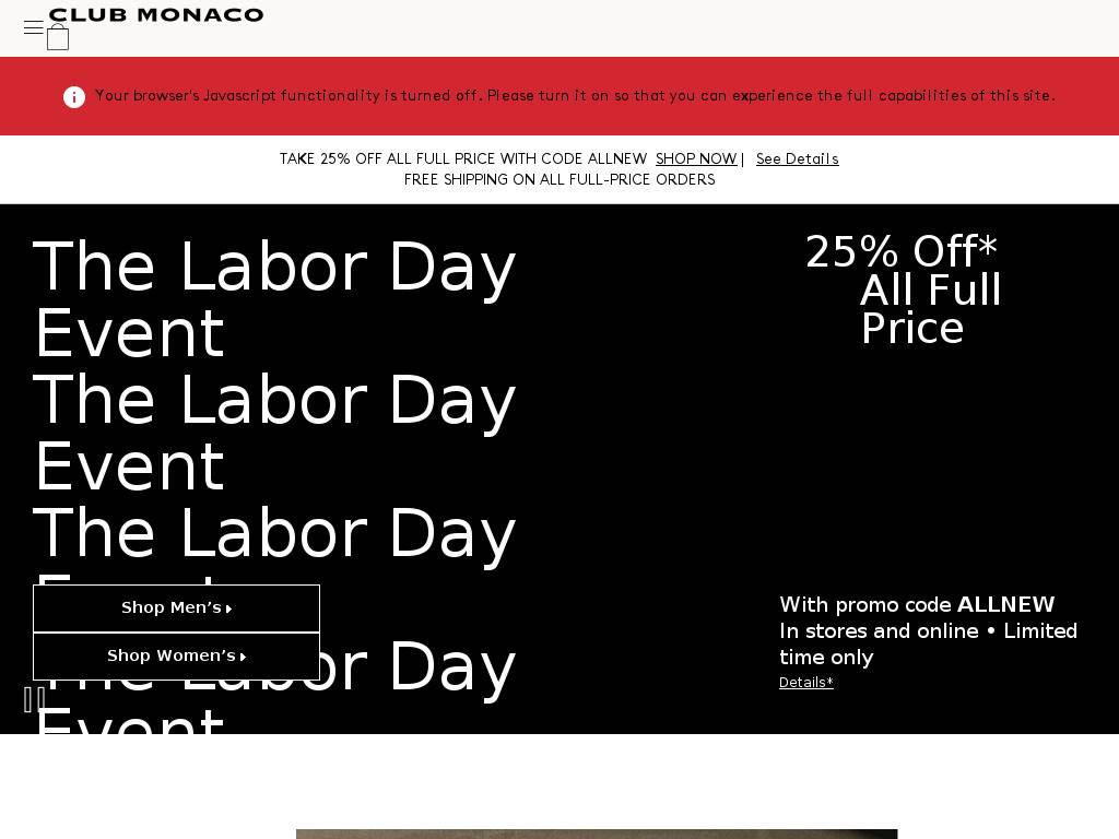 clubmonaco.com