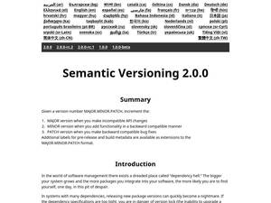 Semver.org
