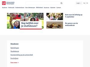 Uantwerpen.be