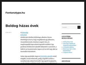 Fontanatype.hu