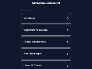 Microsim-sensors.nl