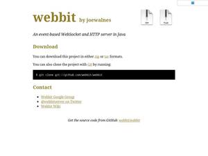 Webbitserver.org