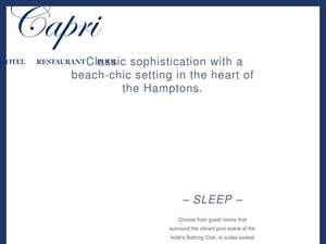 caprisouthampton.com