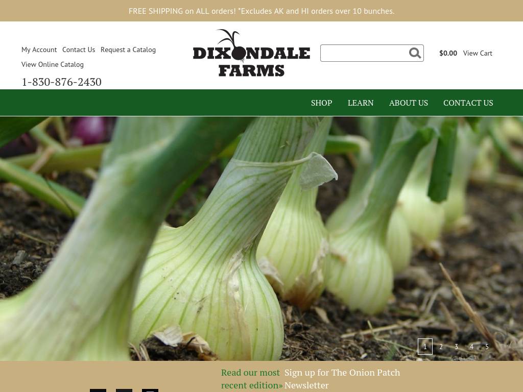 Dixondalefarms.com